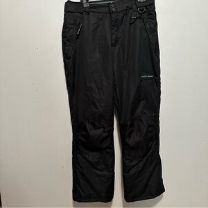 Lucky Bums Youth Snow Ski Pant with Reinforced Knees and Seat Black Large
